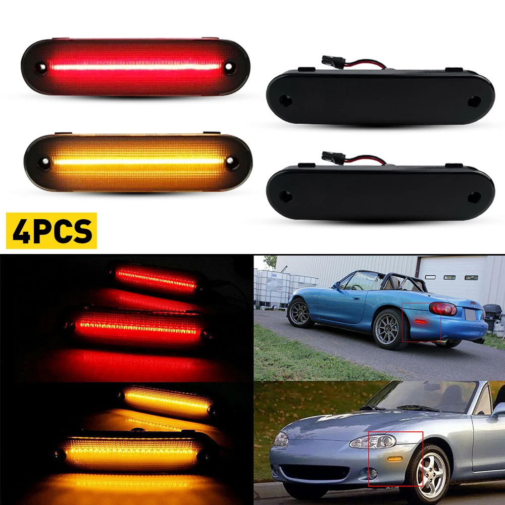 

4 шт., аксессуары для Mazda Miata MX5 1990-2005 1991 1992 1993 1994 1995 1996