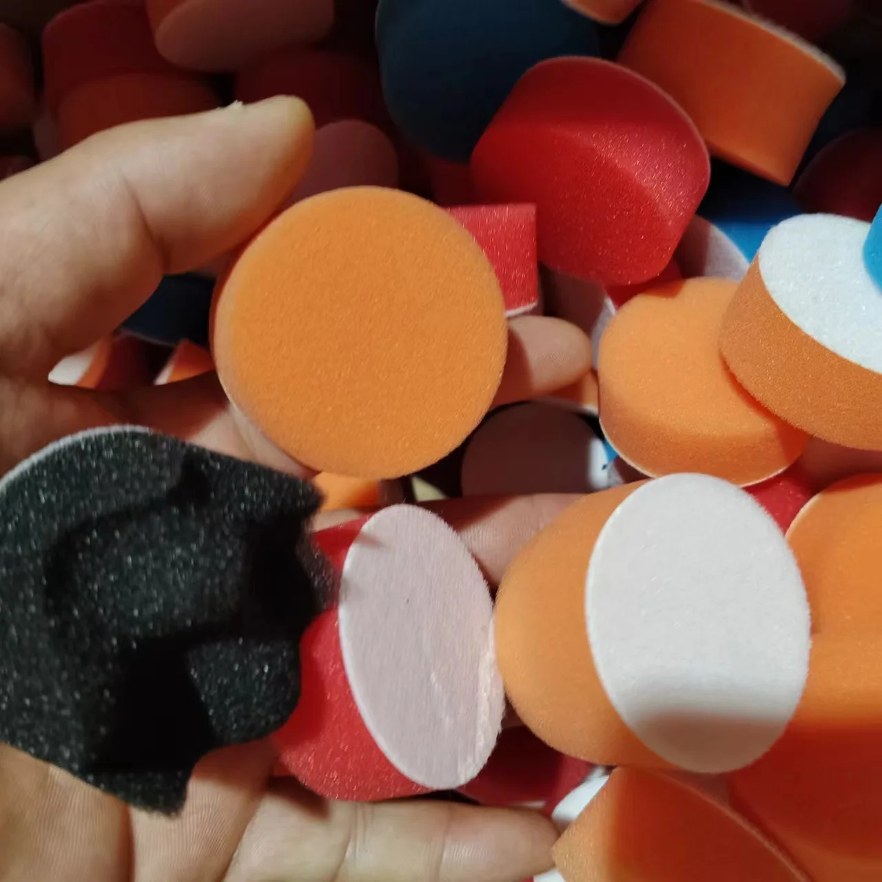 Car Polishing Pad 22Pcs M10 Foam Pad Buffer Polish Machine Wax Pads for Auto Motorcycle Motor Vehicle Remove Scratches