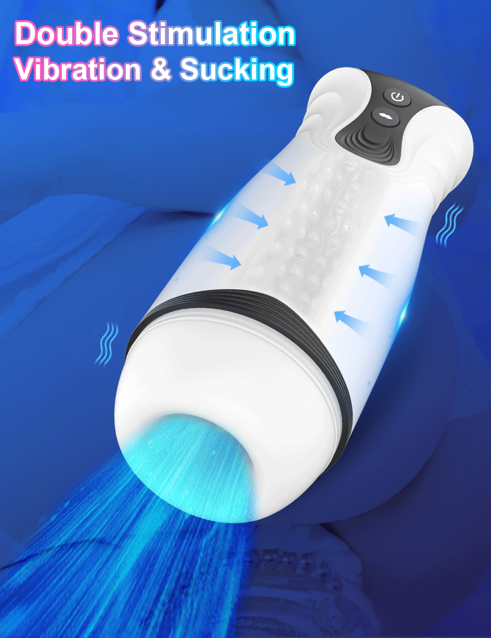 10 Modes Automatic Male Masturbator Powerful Vibrating Sucking Machine Simulation Blowjob Adult Goods Men Masturbation