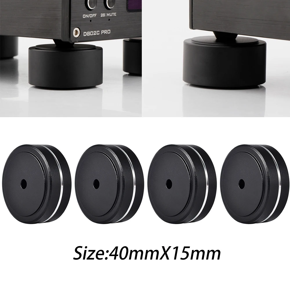 40x15mm Speaker Isolation Feet Spikes Equipment Stand Feet Pad - Main Image