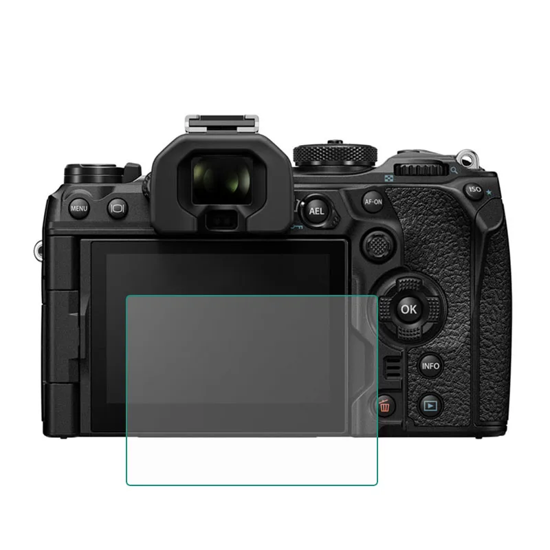 Copertura Protettiva In Vetro Temperato Duro Per Olympus Om System Om-1/Om1 Fotocamera Display Lcd Pellicola Protettiva Accessori Per La Protezione De