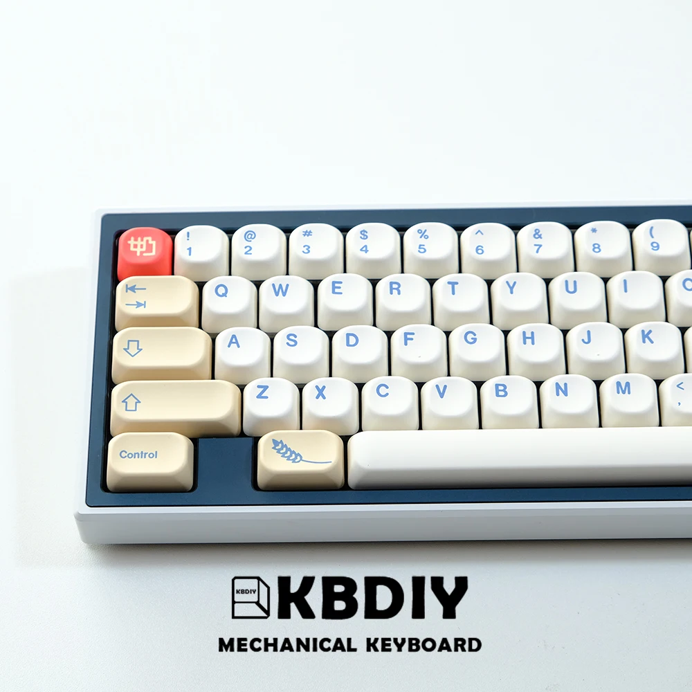 GMK, Soymilk, 140 teclas, PBT, MOA semelhante, japonês, coreano, russo, 7u