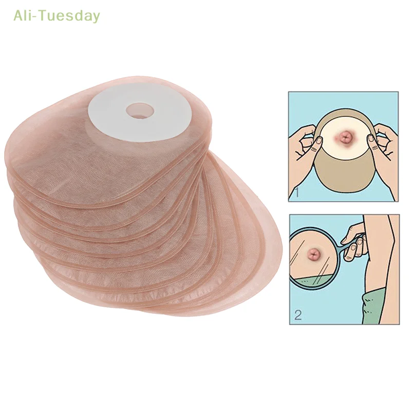 Description Picture 4 of item10PCS One-piece System Colostomy Bags Disposable Ostomy Drainable Single Pouch