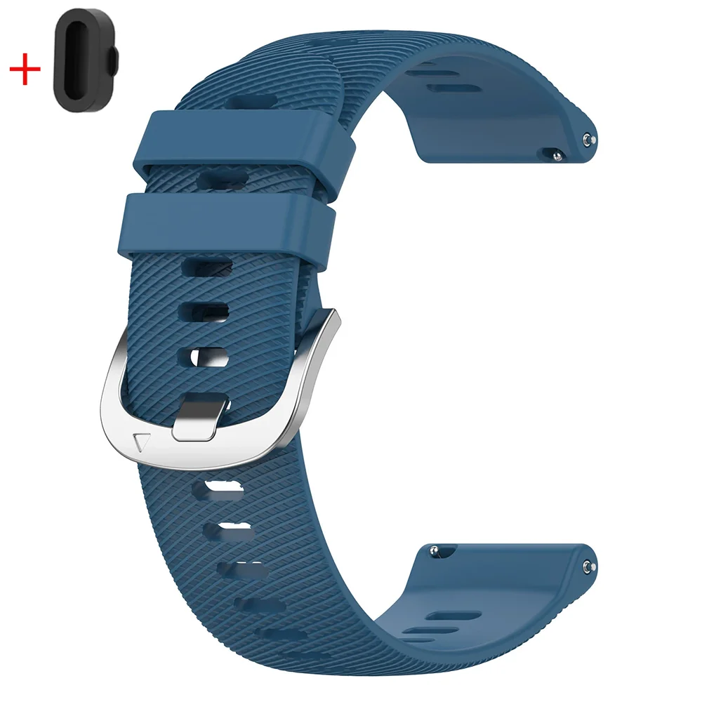 Versatile Silicone Smartwatch Band - Multiple Sizes Available