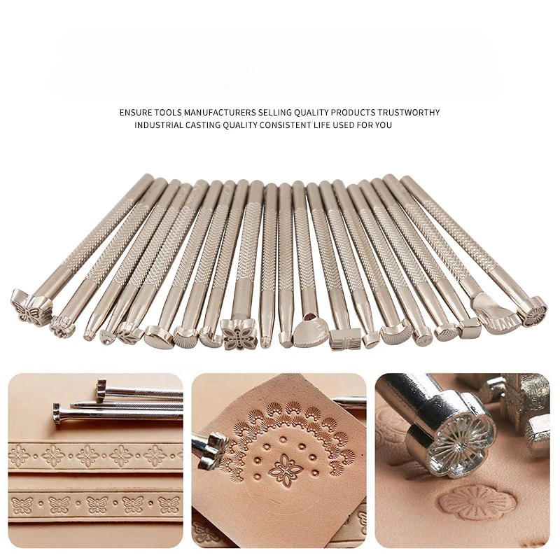 Leather Stamping Tools Kit for Craft and DIY