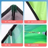 YongJian Large Delta Kite for Kids & Adults Easy to Fly Large Huge Delta Kite Come with 6m Tail Easy to Fly Kite Outdoor Toy 5