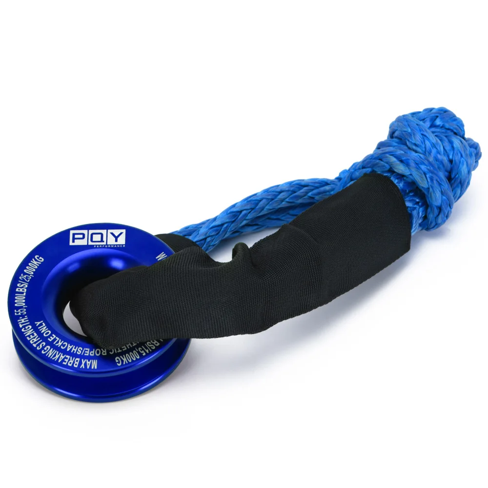 Grillo Sintetico E Anello Recupero 41000LBS - Per Verricello E Recupero Veicoli - Foto 7