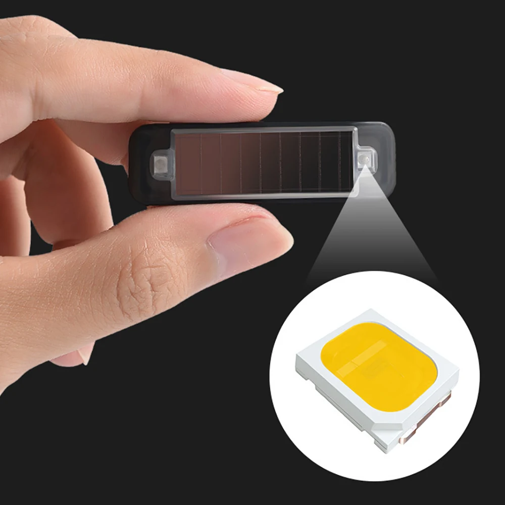 Solar Power Warning Light for Car Motorcycles LED Flashlight Indicator In-Night Caution Strobe Warning Light Running Lamp motorcycle led lights car led lights