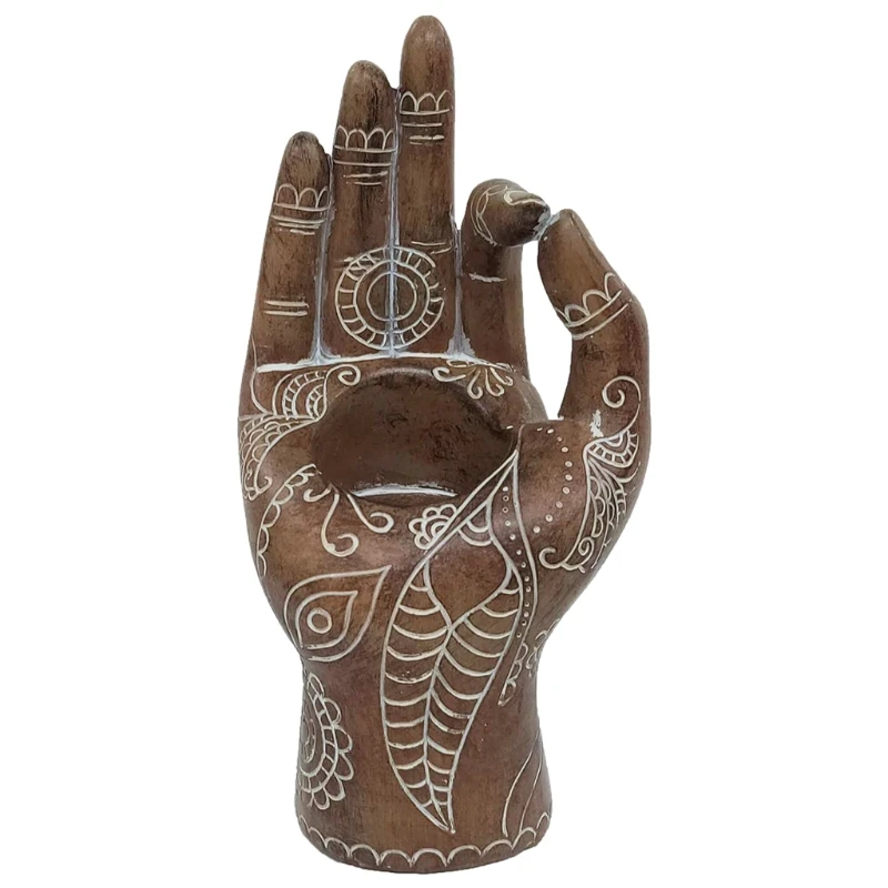 

Фигурки для йоги, подставка, настольная подставка Mudra, декоративные полимерные статуи, коллекционный подарок для медитации, расслабления, дома, гостиной