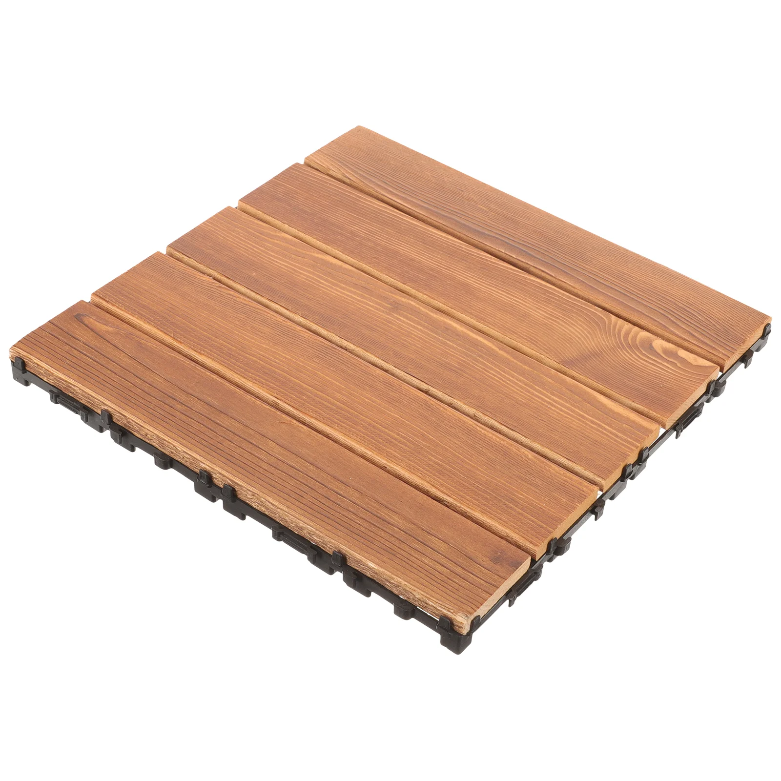Brick Renovation Outdoor Anti-corrosion Wood Flooring Tiles Plastic Decking Patio solid wood flooring plastic floor tile
