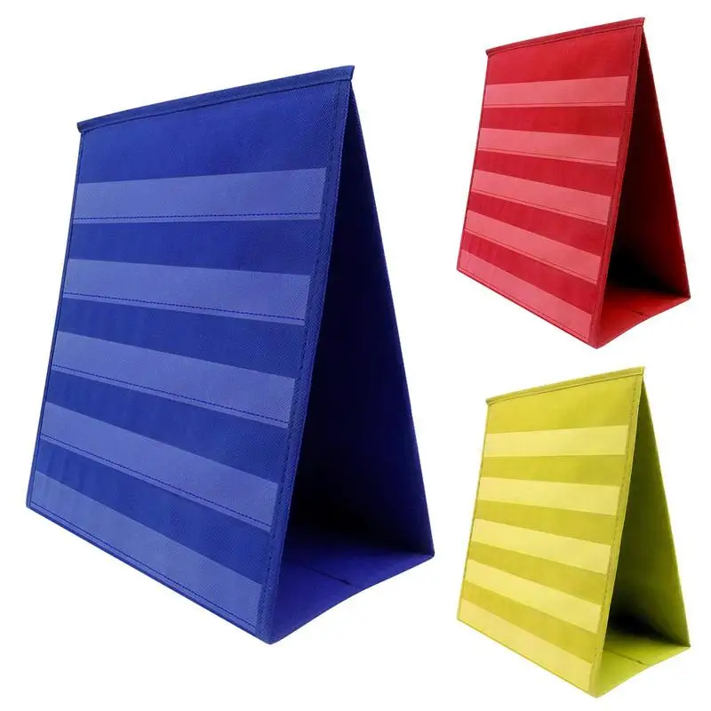 

Classroom Jobs Pocket Chart Table Top Pocket Chart Stand Self-Standing Desktop Pocket Chart Portable Stand Educational Tools