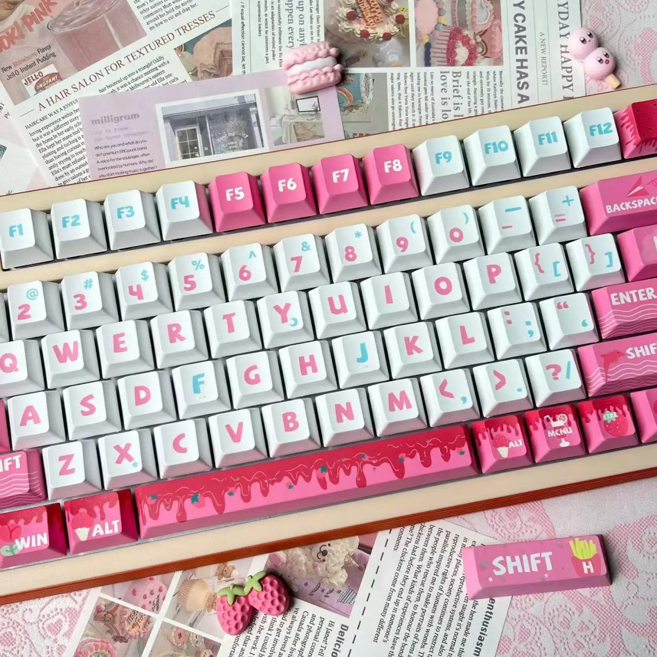 XDA Profile, MX Switches, DIY Teclado Gamer Mecânico, 135 Chaves