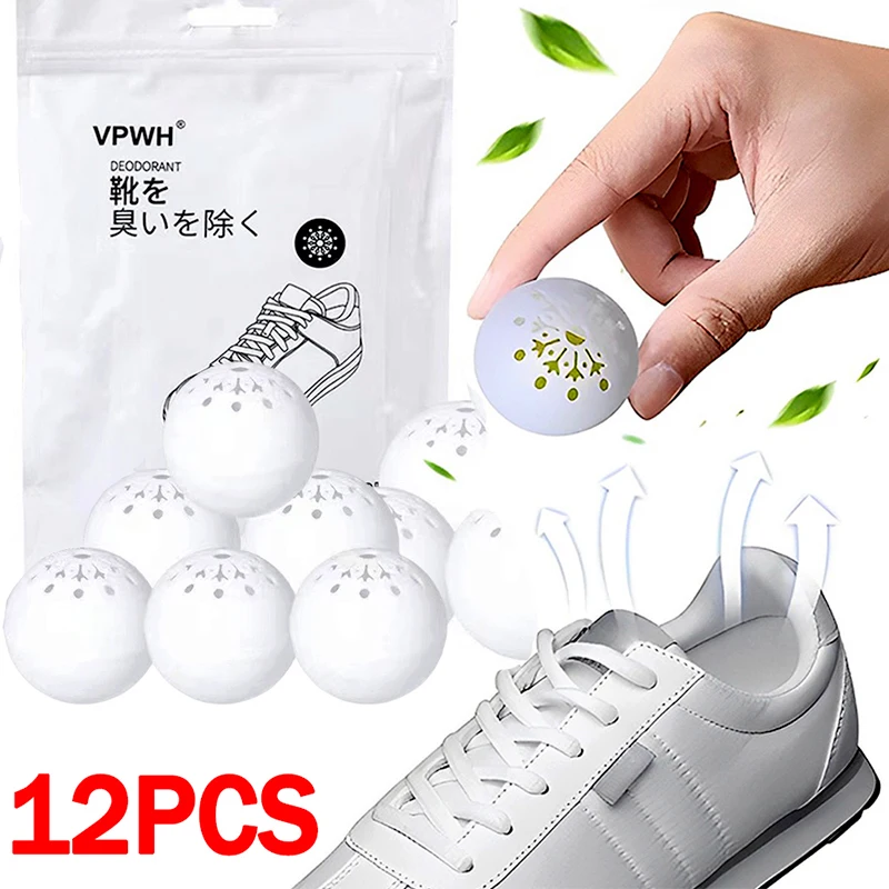 112PcsShoesDeodorantFreshenerBallAromaFragrantSneakerBootFoot