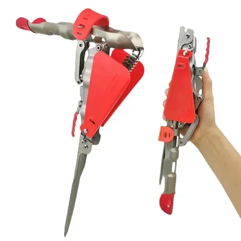 Automatic Double Spring Foldable Fishing Rod Holder 1
