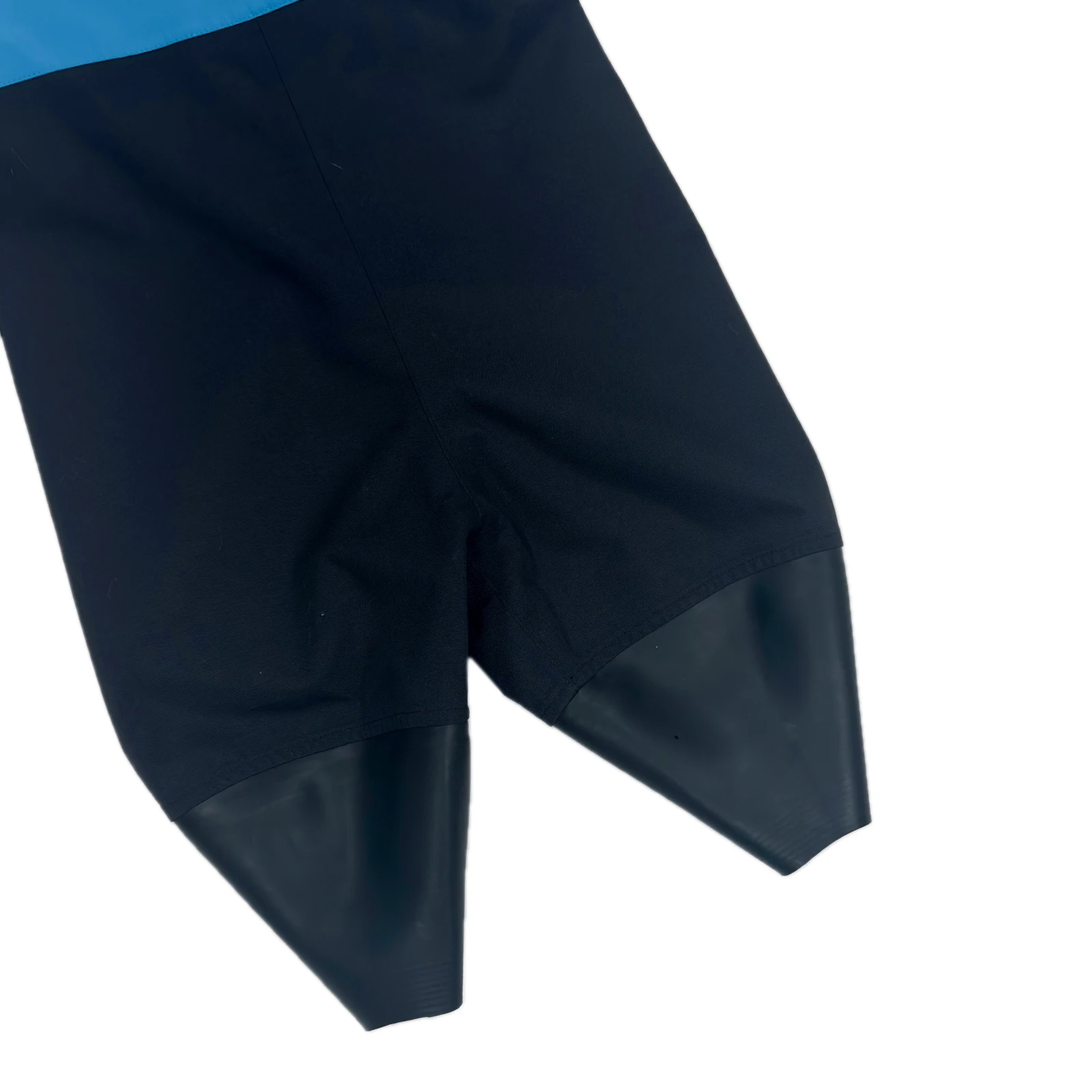 Kayak Drysuit for Children Dry Suit Latex Cuff and Splash Collar Flatwater Paddling Dual-adjustable overskirt hook-and-loop