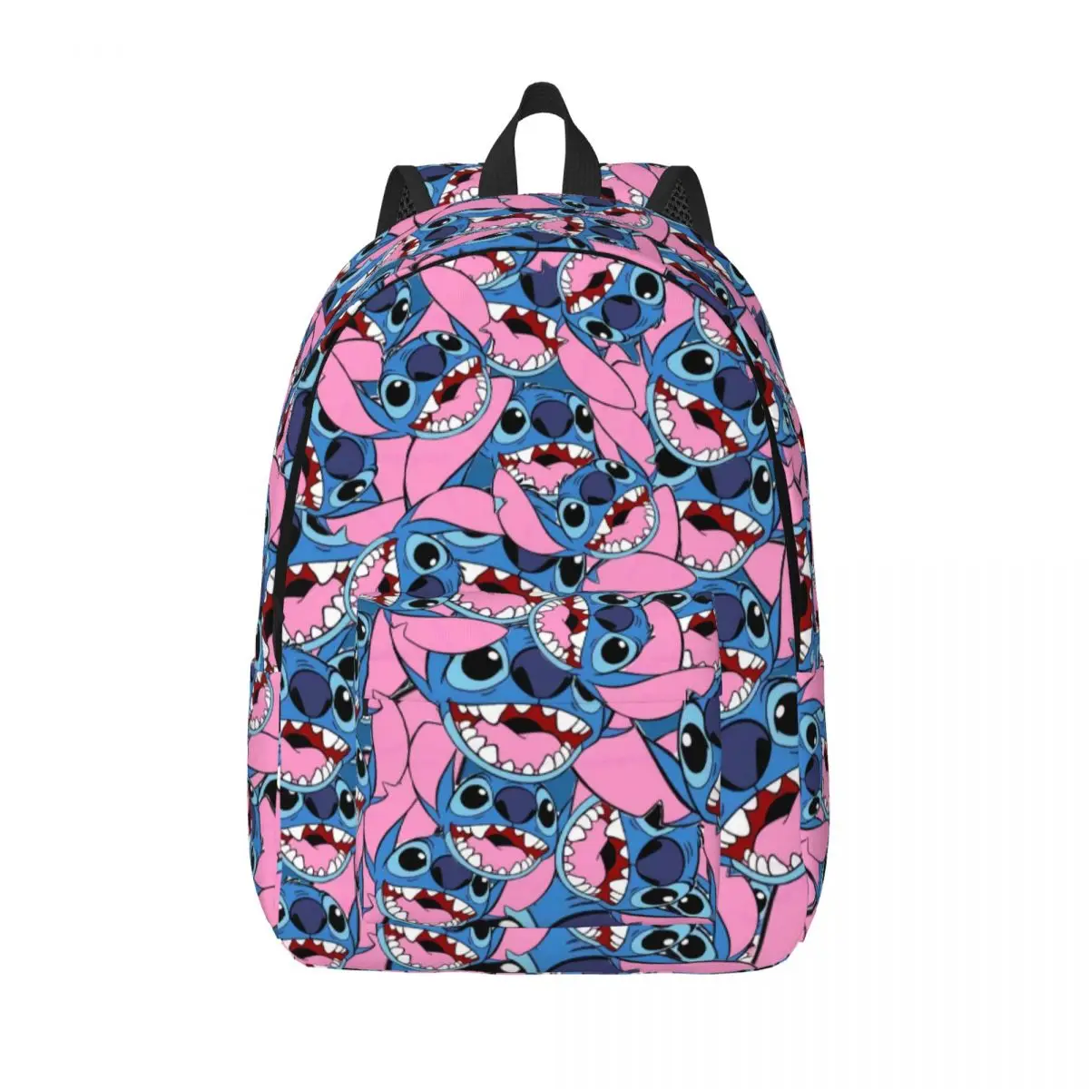 

Custom Travel Canvas Backpack Women Men School Computer Bookbag Stitch Cartoon College Student Daypack Bags