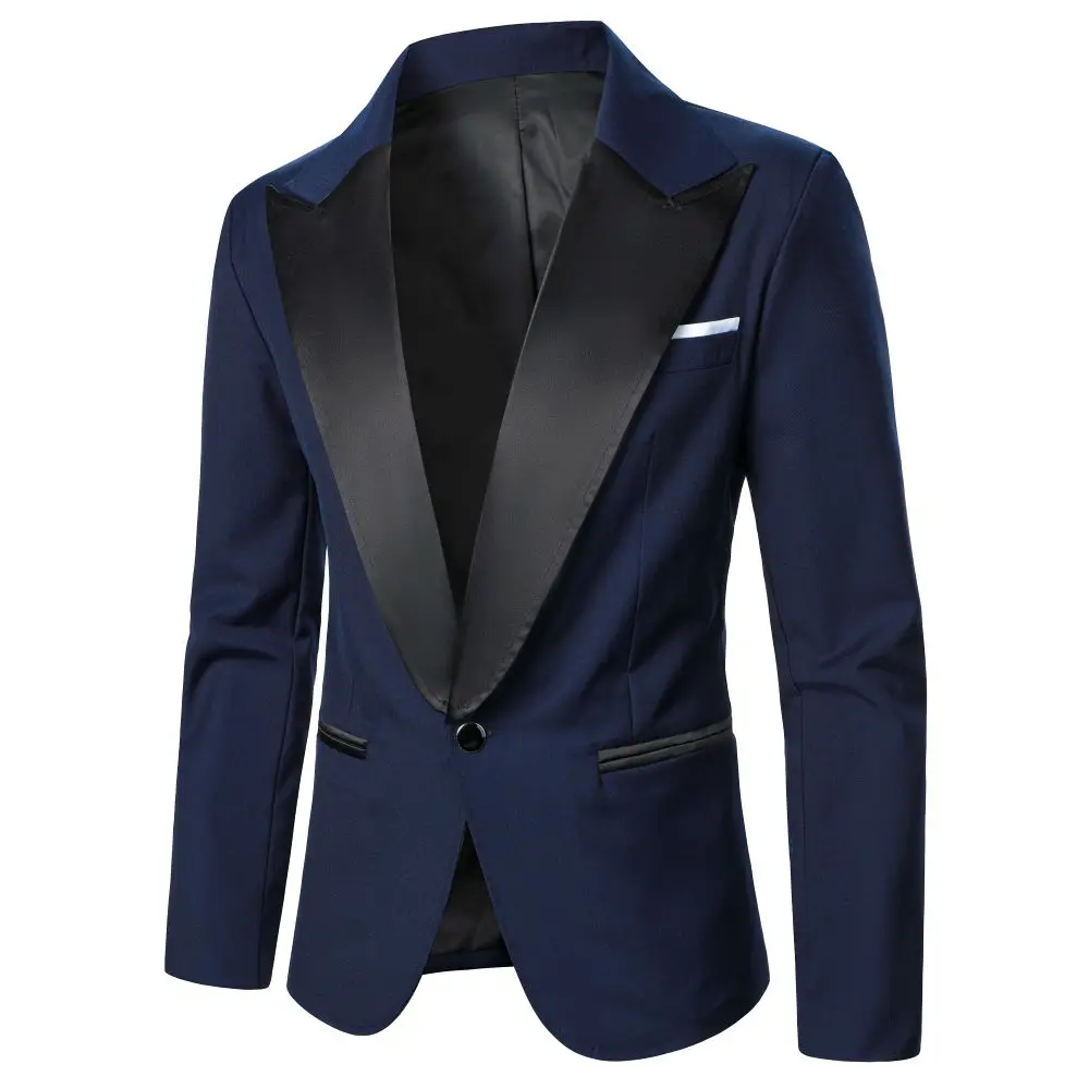 Men's Suit Jacket Casual Business Style Men's Blazer Wedding Dinner Party Office Worker Meeting Daily Wear Suit Jacket