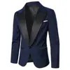 Men's Suit Jacket Casual Business Style Men's Blazer Wedding Dinner Party Office Worker Meeting Daily Wear Men's Suit Jacket 1