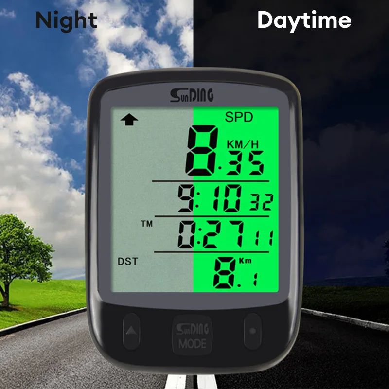 

Bicycle Speedometer Waterproof Cycling Wired Speed Counter Code Table Digital MTB Bike Computers Cycling Riding Accessories