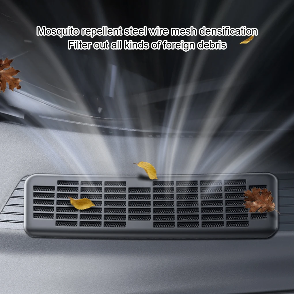 Insect-proof Net Invisible Protective Cover for Tesla Refreshed Model 3 Air Conditioning intake for Protection Cover Clean Tools