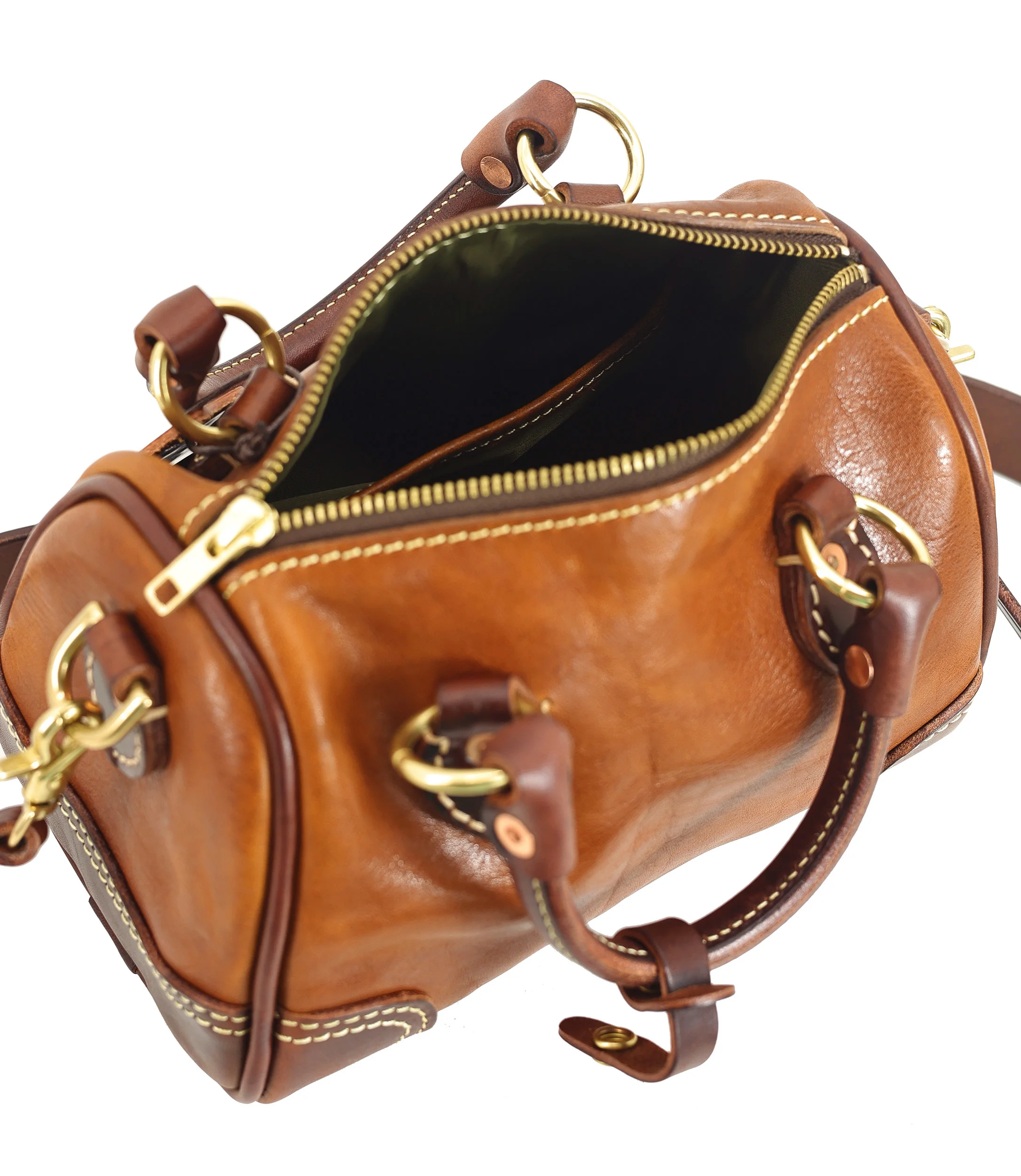 PNDME mode vintage designer handgemachte marke top schicht rindsleder frauen kleine handtasche im freien echtes leder damen schulter tasche – Detail 4