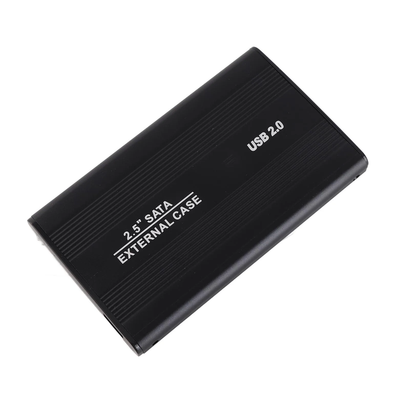 Aluminum Alloy 2.5-Inch Portable Hard Drive Enclosure - Black