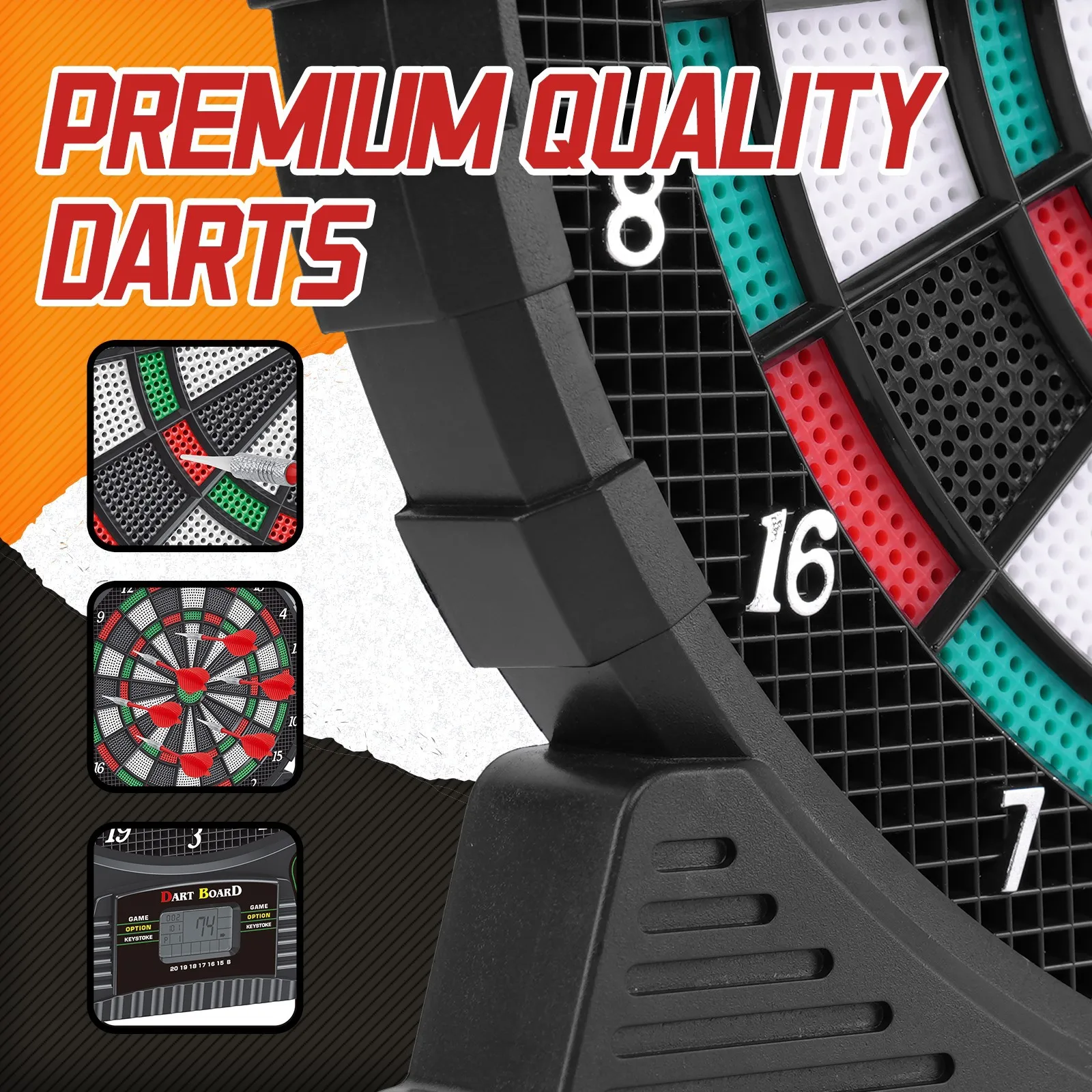 Pack Diana Electronica Viper Orion Electronic Dartboard + line Led Viper  plastic tip darts, dart frogs, darts - AliExpress