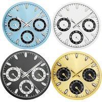 29.5mm For VK63 Watch Dial With Watch Hands High Quality Sterile Luminous Black/White Watch Faces For VK63 Movement Accessories