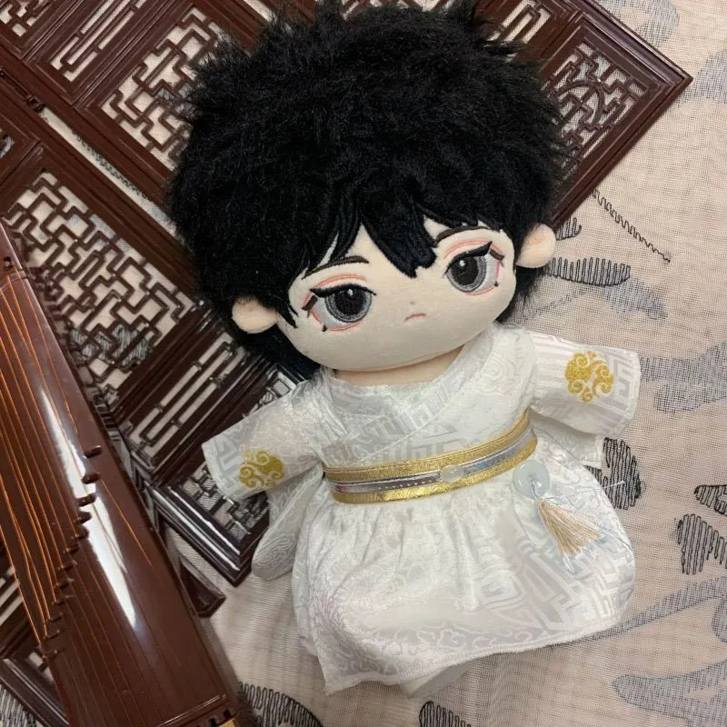 20CM Doll Clothes Chinese Style Auspicious Clouds Printing Hanfu Ancient Costume For Idol Dolls Accessories Plush Toys Clothing