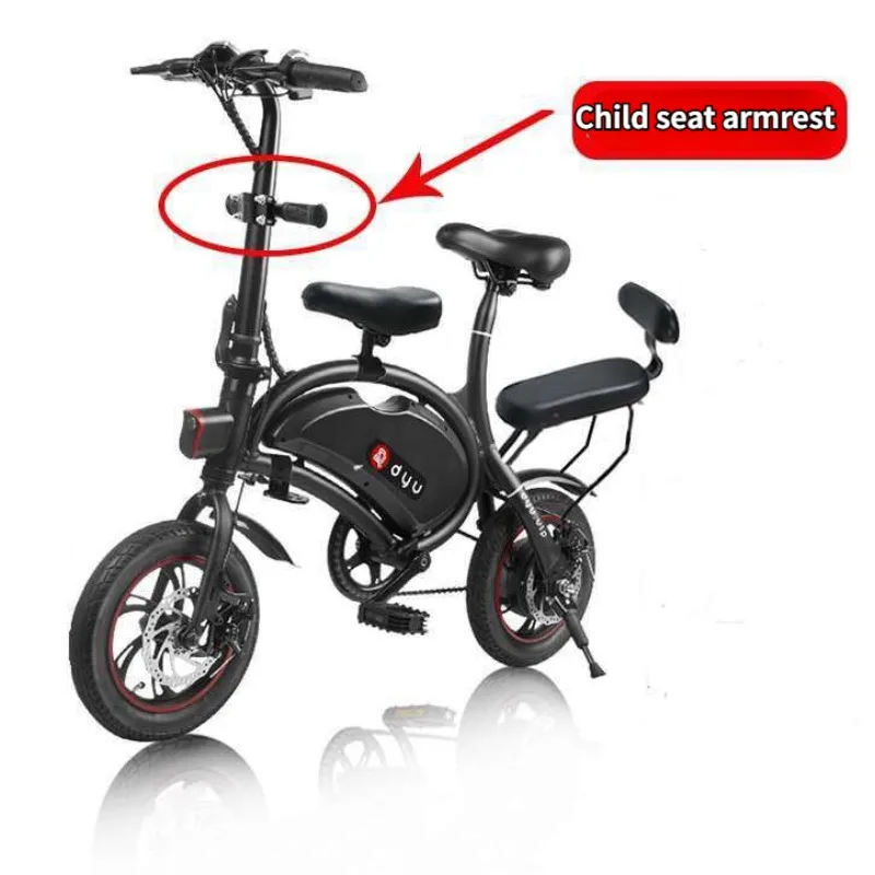 Siège Enfant + Pédales Pour Vélo Électrique DYU - Installation Facile - Sécurité & Confort