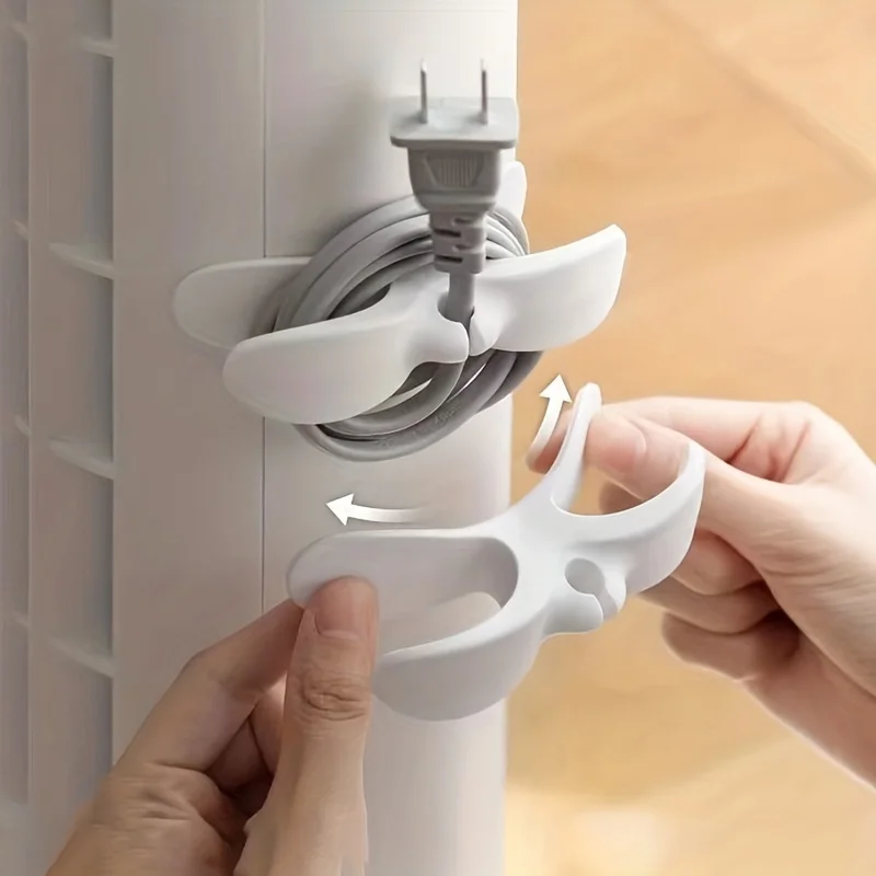 2/Set of Wire Sorting and Storage Devices for Kitchen Appliances Home Appliances Mobile Phone Chargers etc cable organizer