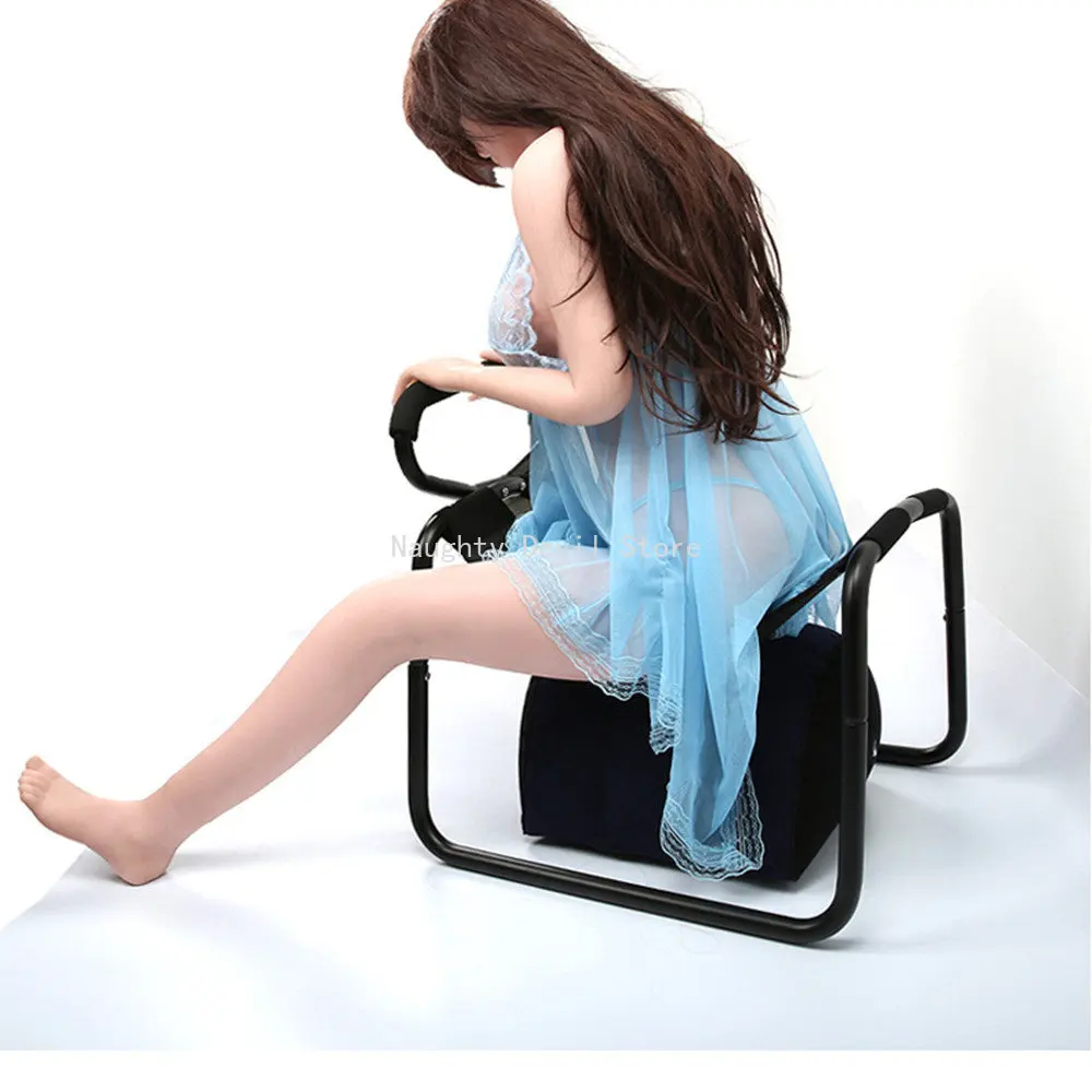 Adult Sex Chair for Pro Sexual Positions Elastic Female Masturbation Furniture Fun Sit Masturbation Toys for Woman Man Sex Toys Sex Chair Bed