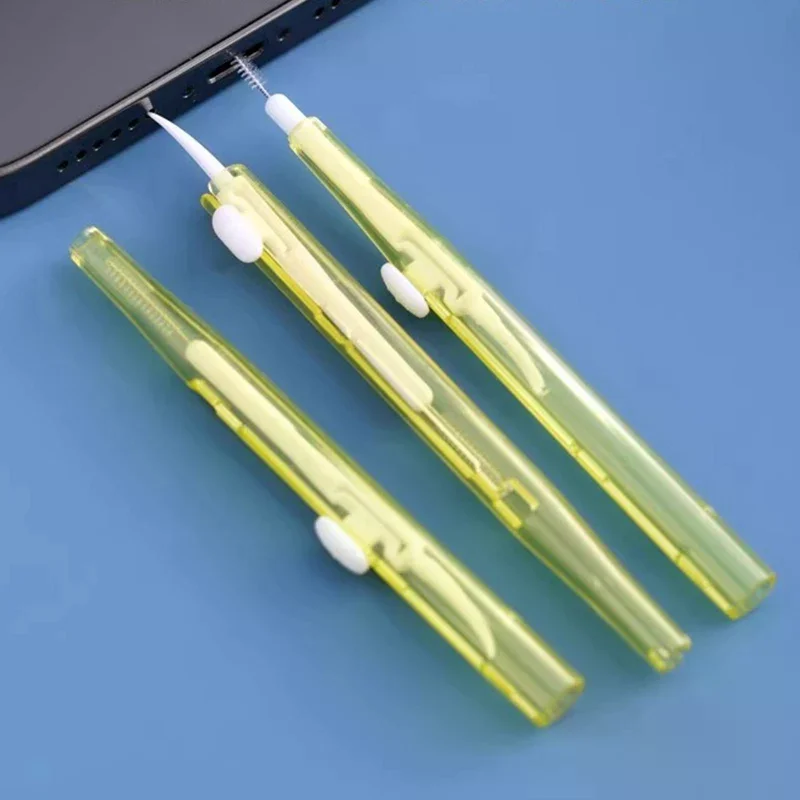 Kit di pulizia retrattile da 1/3/5 pezzi per altoparlante del telefono, spazzola per la pulizia degli auricolari, kit di pulizia del telefono cellulare - Image 5