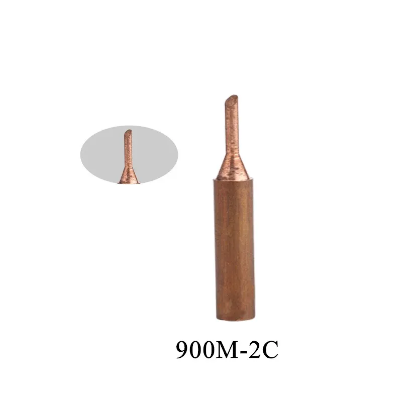 electronics soldering kit 1/5pcs Pure Copper Soldering Iron Tip I+B+K+2.4D+3C Soldering Station Solder Iron Welding Tip Head Top Sting BGA Lead-free Tools arc welders Welding Equipment