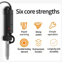 BBT-680 Electric Vacuum Suction Tin Gun Powerful Desoldering Pump 30W Hand Welding Tools Removal Soldering Sucker Pen Desolder - Image 3