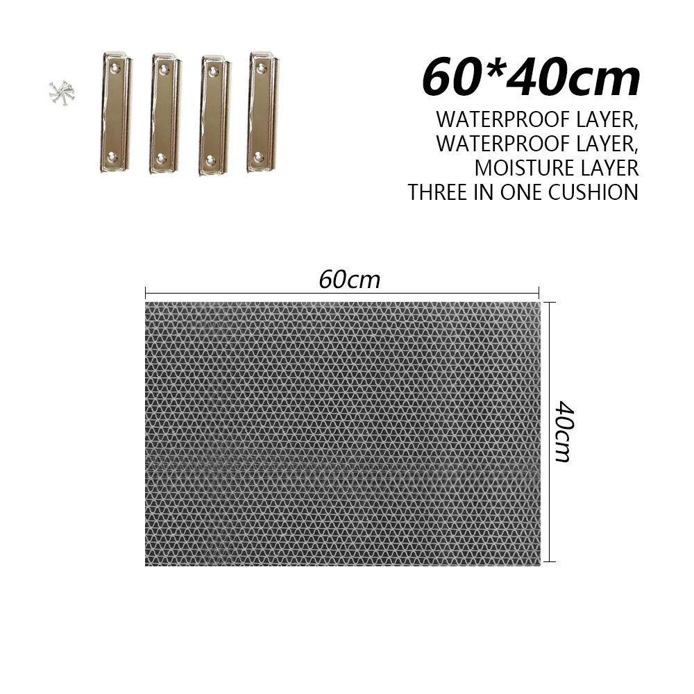 Nomoypet 60*40cm Reptile Box Bottom Pad Waterproof Moisturizing Breeding Box Mat 3-in-1 Substrate Tortoise Terrarium Liner