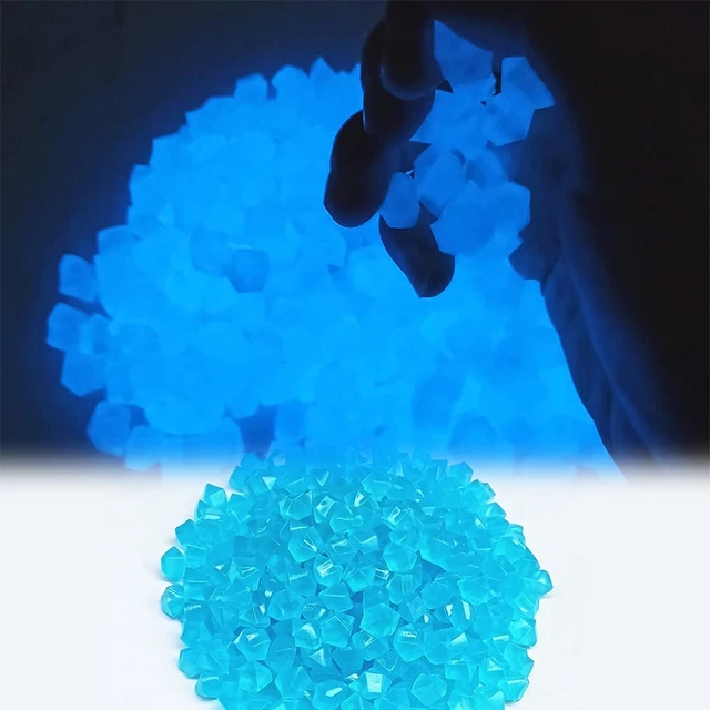 Világító Kövek 300 db/Csomagolás A Sötét Kertben Kavicsos Kő Kőzet Sétány Kerti Pálya Teraszos Udvari Dekoráció - Image 2