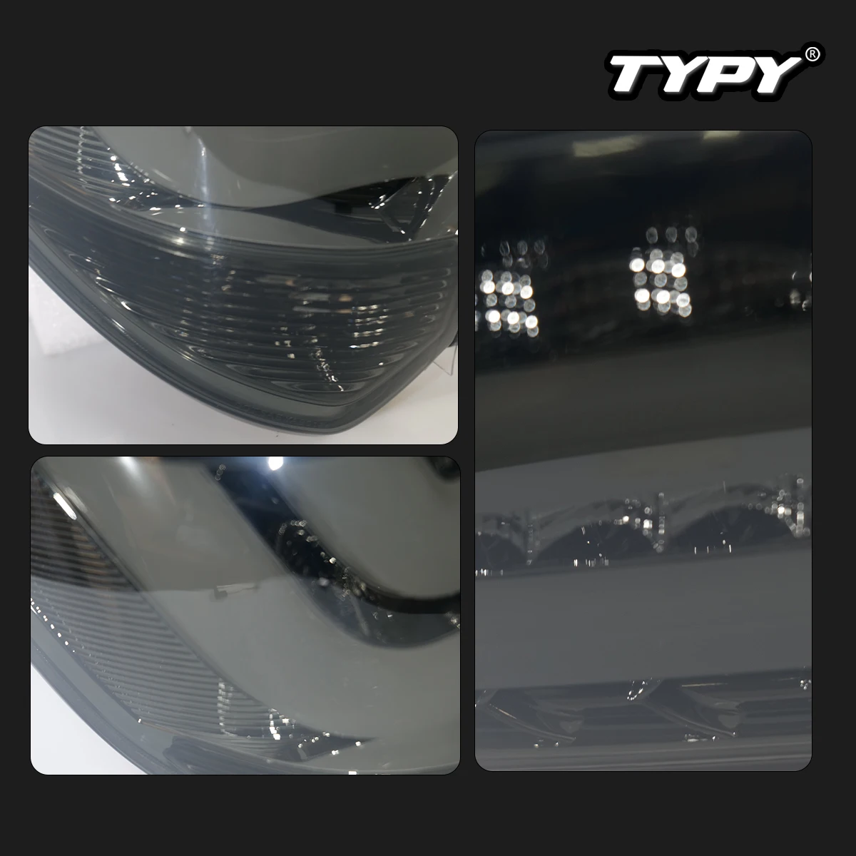 カーアクセサリー LEDテールランプアセンブリ トヨタ フォーチュナー