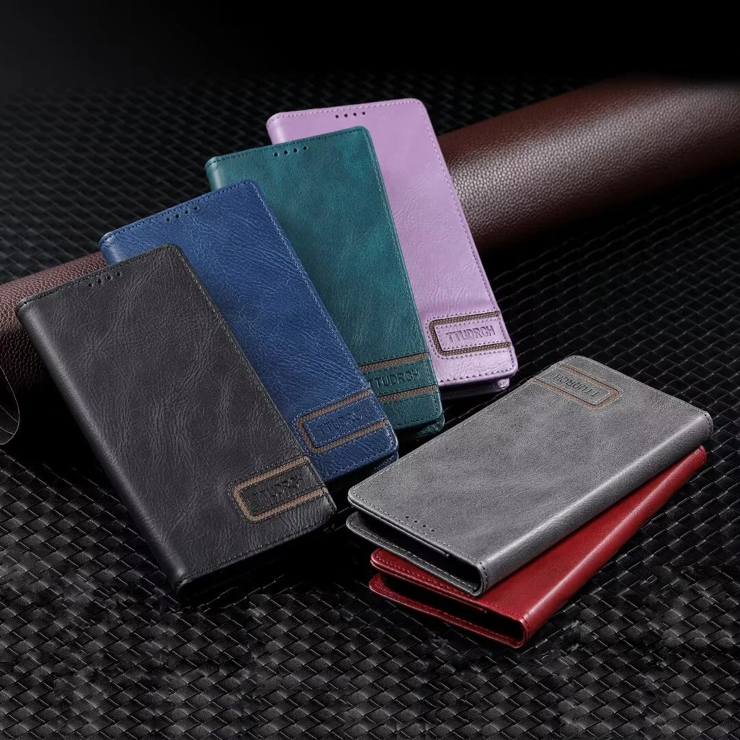 Custodia Protettiva Per Note Adesive Per Sony Xperia 10 V Pelle Di Vitello Plaid In Pelle Fresca Lettera Book Cover Per Custodia Xperia 5 V 1 Vi 10 Ii