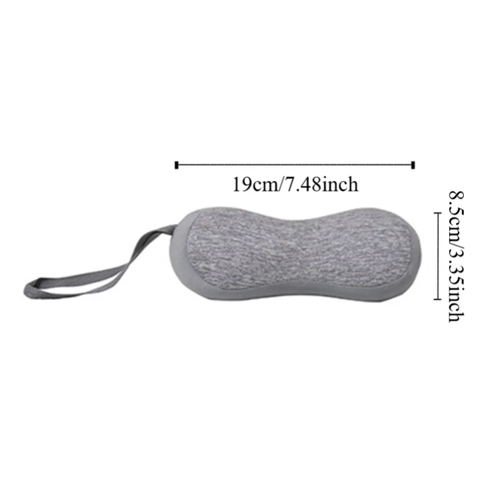 Soft Mini Neck Pillow Breathable Preventing Shrinkage Office Sleeping Pillow High Rebound Anti-wrinkle Nap Pillow Airplane