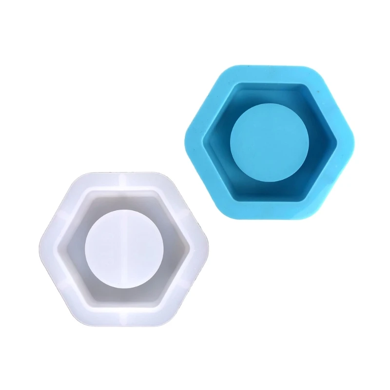 Silicone Holder Moulds Hexagonal Cup Molds Stand Moulds