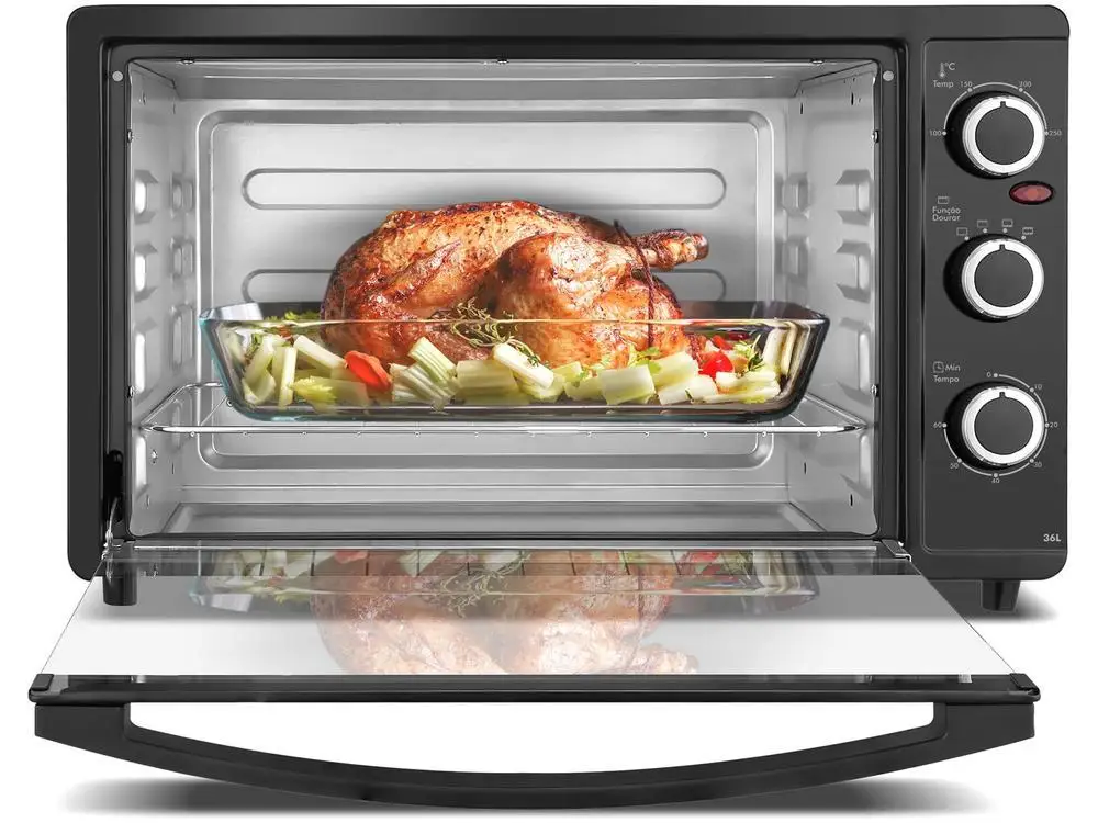 Forno Elétrico de Bancada Britânia 36L Preto BFE41P - 110V 5