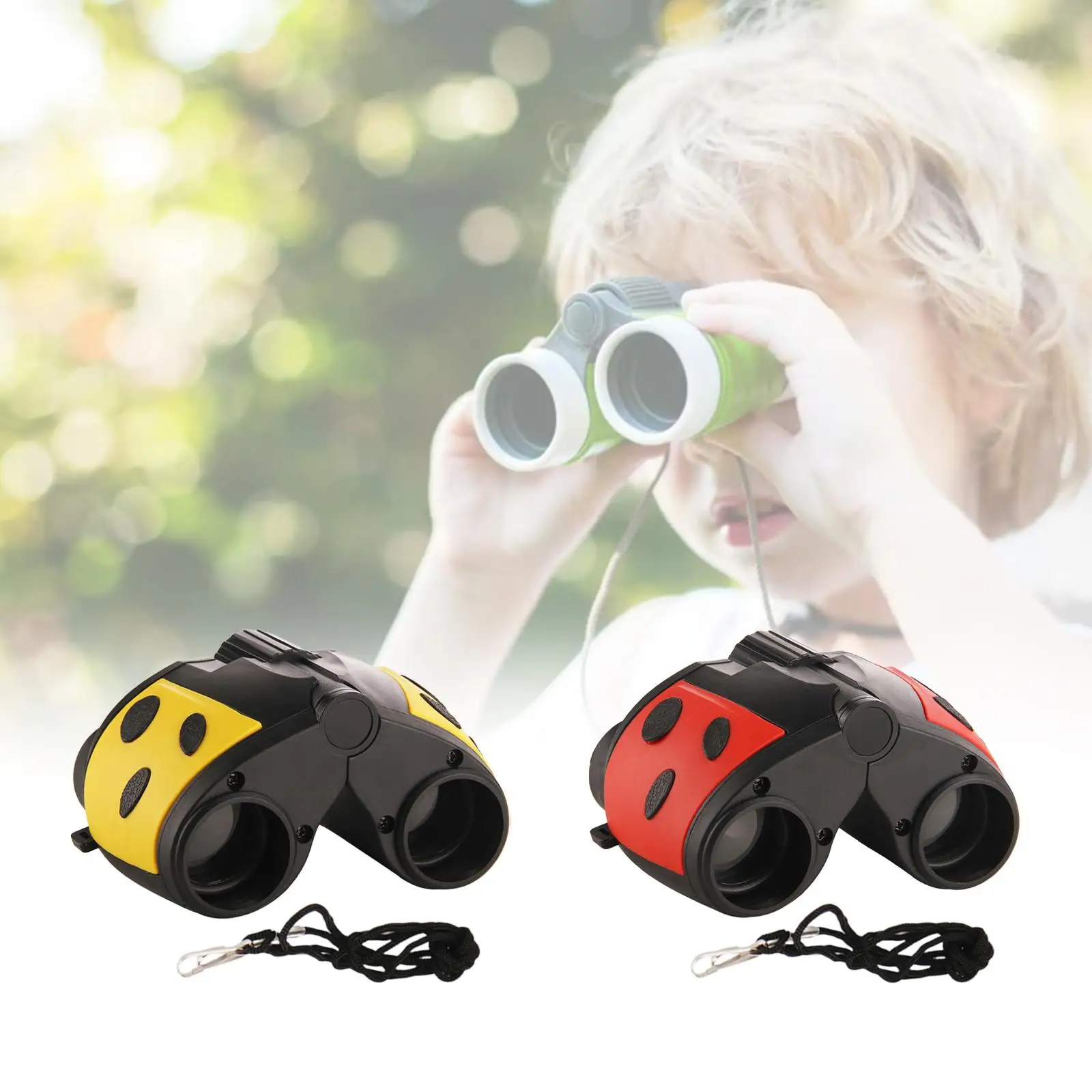 Binoculars for Kid Educational High Resolution Portable Camping Binocular for Camping Insights Science Birthday Party Favors