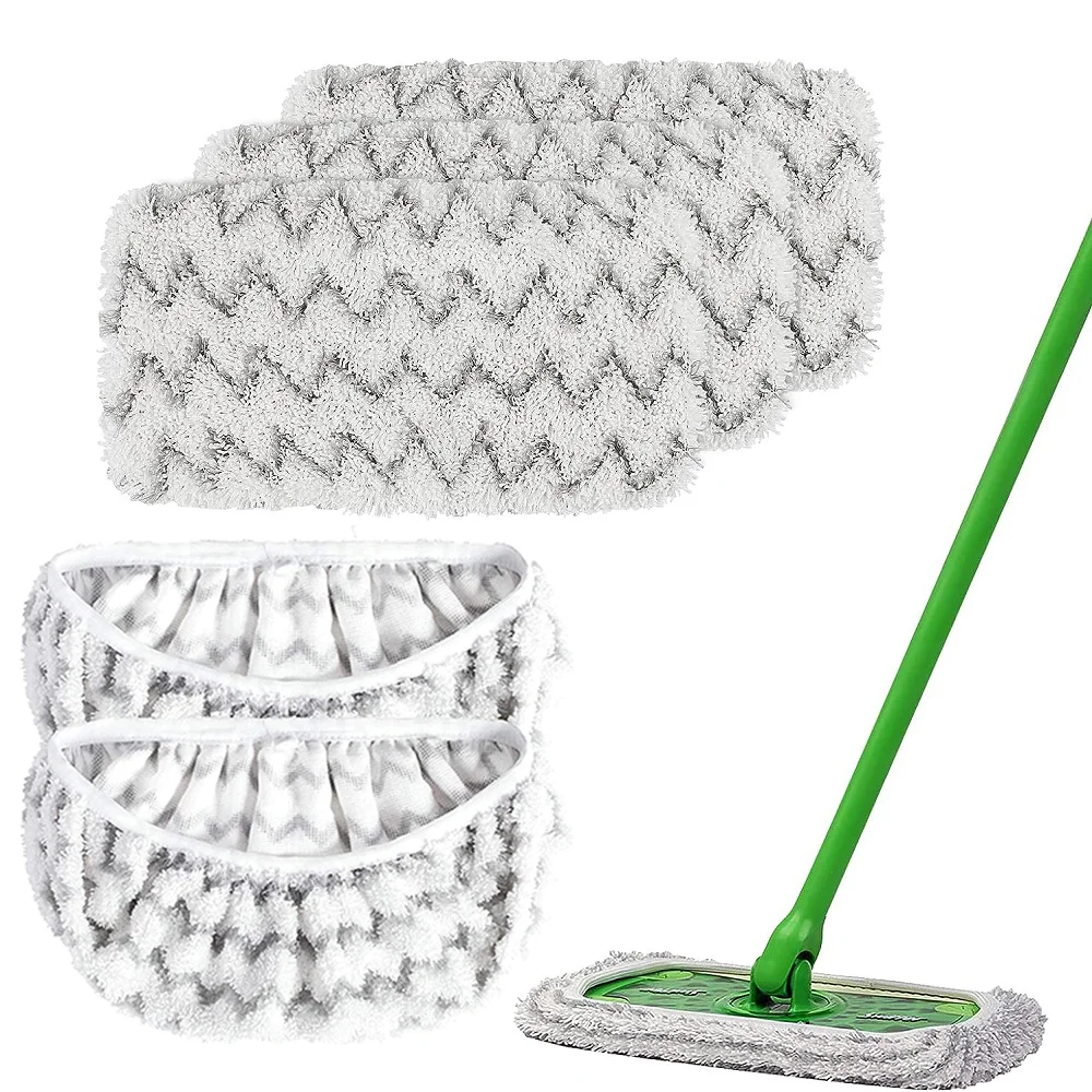 6 Pack Washable Replacement Pads For Bissell SpinWave SmartSteam Mop (Models 3897A/3712 ONLY) - View #7