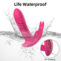 Bluetooth Stoßvibrator für Frauen Klitoris Stimulator APP Rotierender G-Punkt-Dildo Fernbedienung Erwachsene Weibliches Sexspielzeug 5