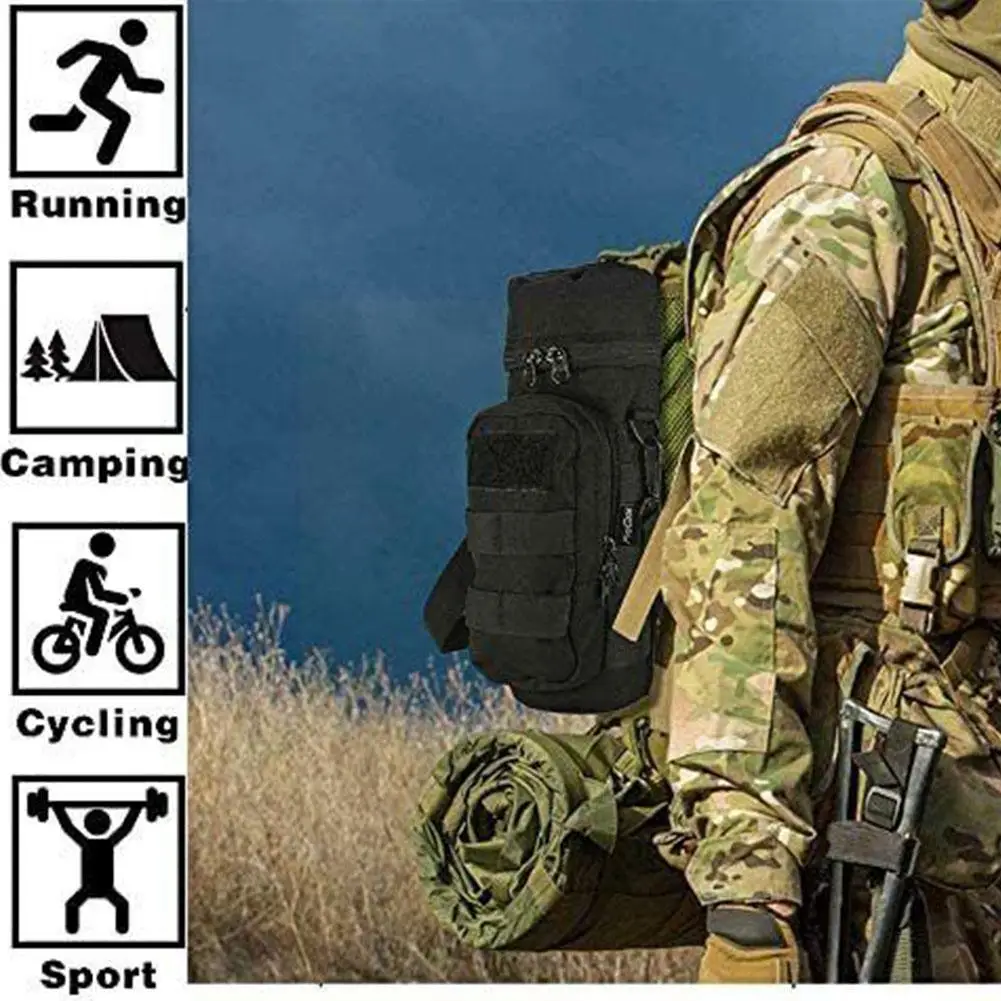 Molle Hydration Carrier Kettle Pouch with Strap