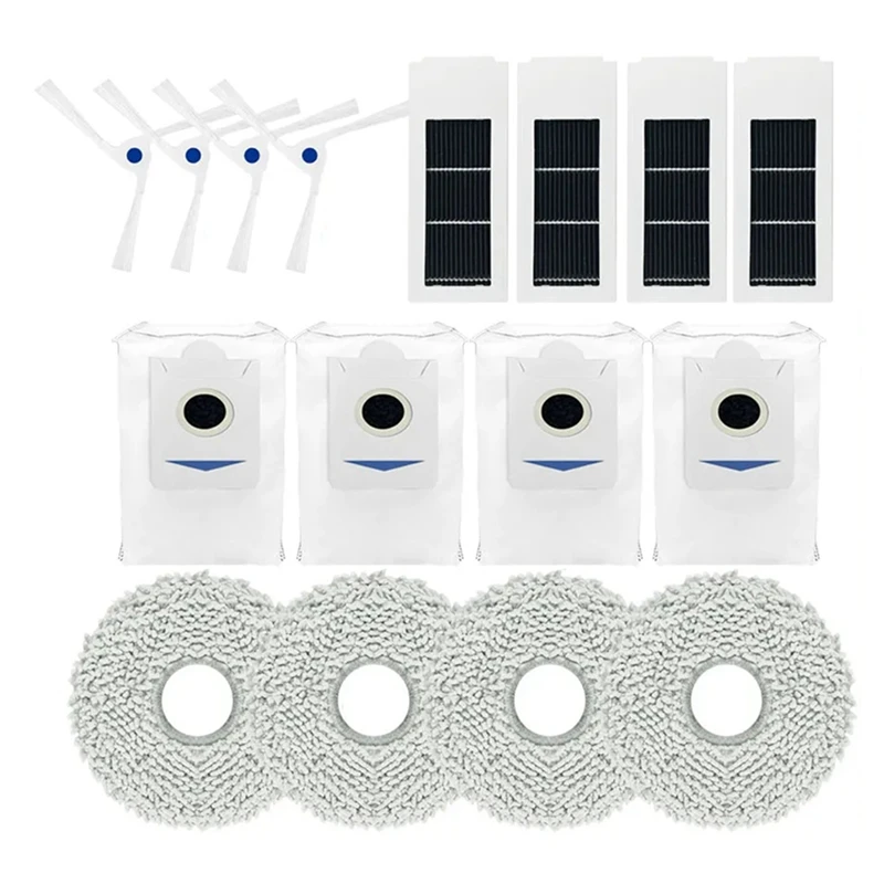 

For Ecovacs Debot X2 / X2 Pro / X2 Omni Robot Vacuums Side Brush Hepa Filter Mop Cloths Dust Bag Spare Parts Accessories