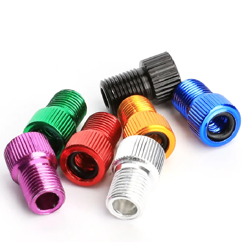 Bike Bits Lot de 5 adaptateurs de valve Presta en Schrader - Français