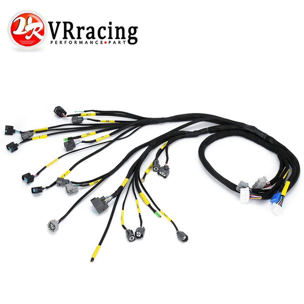 Tucked Engine Harness For 9200 Honda Civic Integra B16 B18 D16 EK EG EM Engine Motor Wiring