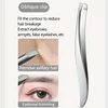30X Magnifying Mirror and Precision Tweezers Set for Eyelashes,Small Magnifying Mirror with Suction Cup and Tweezers,Multi-Use, 4